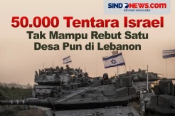 50.000 Tentara Israel Tak Mampu Rebut Satu Desa Pun di Lebanon