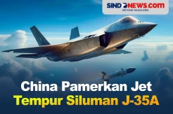 Saingi Kekuatan AS, China Pamerkan Jet Tempur Siluman J-35A