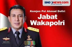 Komjen Ahmad Dofiri Resmi Ditunjuk sebagai Wakapolri