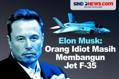 Elon Musk Mengkritik Jet Tempur Siluman F-35 yang Masih Berpilot