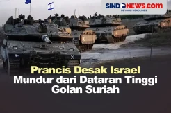 Prancis Desak Israel Mundur dari Dataran Tinggi Golan Suriah
