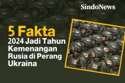 5 Fakta 2024 Jadi Tahun Kemenangan Rusia di Perang Ukraina