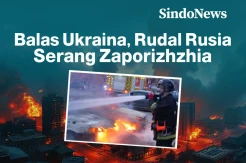 Balas Ukraina, Rudal Rusia Tewaskan 13 Orang di Zaporizhzhia