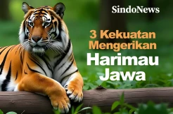 3 Kekuatan Mengerikan Harimau Jawa, dari Gigitan hingga Cakar