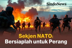 Sekjen NATO Meminta Para Anggota Bersiaplah untuk Perang