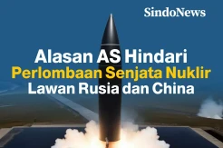 Alasan AS Hindari Perlombaan Senjata Nuklir Lawan Rusia dan China