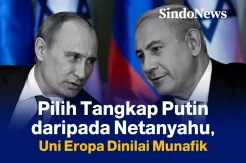 Pilih Tangkap Putin daripada Netanyahu, Uni Eropa Dinilai Munafik
