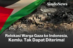 Trump Ingin Relokasi Warga Gaza ke Indonesia, Kemlu: Tak Dapat Diterima!