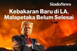 Kebakaran Baru di Los Angeles, Trump Justru Ancam Hentikan Bantuan