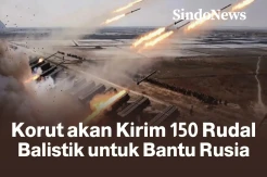 Korut akan Kirim 150 Rudal Balistik untuk Bantu Perang Rusia