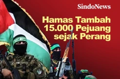 Hamas Rekrut 15.000 Pejuang sejak Dimulainya Perang dengan Israel