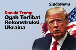 Trump Ogah Terlibat Rekonstruksi Ukraina setelah Perang Berakhir