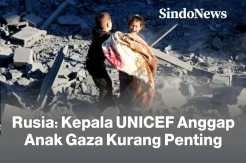 Rusia: UNICEF Anggap Anak Gaza Kurang Penting Dibanding Anak Ukraina