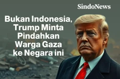 Bukan Indonesia, Trump Minta Pindahkan Warga Gaza  ke Negara ini
