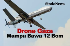 Iran Kenalkan Drone Canggih Gaza, Mampu Membawa 12 Bom
