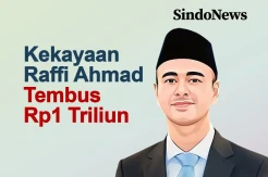 Kekayaan Raffi Ahmad Tembus Rp1 Triliun