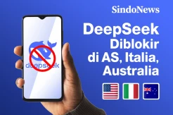 DeepSeek AI China Diblokir di Amerika Serikat, Italia, Australia