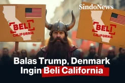 Balas Trump, Denmark Ingin Beli California Rp16.341 Triliun