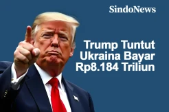 Trump Tuntut Ukraina Bayar Kembali Rp8.184 Triliun kepada AS