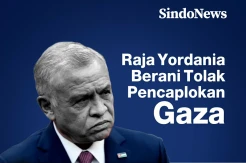 Raja YordaniaTolak Gagasan Trump soal Pencaplokan Gaza