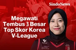 Megawati Hangestri Tembus 3 Besar Top Skor Korea V-League