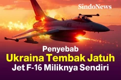 Terungkap Penyebab Ukraina Tembak Jet Tempur F-16 Miliknya Sendiri