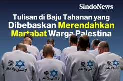 Tulisan di Baju Tahanan yang Dibebaskan Merendahkan Martabat Palestina