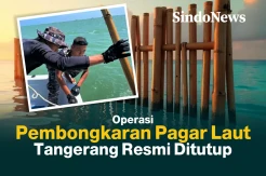 Operasi Pembongkaran 30,16 Km Pagar Laut Tangerang Resmi Ditutup