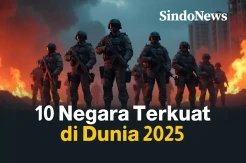 10 Negara Terkuat di Dunia 2025 secara Militer Versi GFP