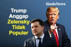 Anggap Zelensky Tidak Populer, Trump Dukung Pemilu di Ukraina