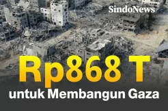 Untuk Membangun Kembali Kota Gaza, Palestina Butuh Rp868 Triliun