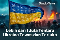 Lebih dari 1 Juta Tentara Ukraina Tewas dan Terluka