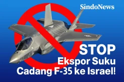 Stop Ekspor Suku Cadang Jet Tempur Siluman F-35 ke Israel!