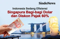 Indonesia Efisiensi, Singapura Bagi-bagi Dolar dan Diskon Pajak
