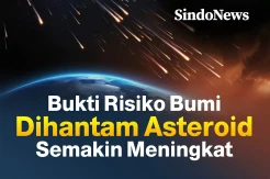 Bukti Risiko Bumi Dihantam Asteroid Semakin Meningkat