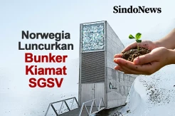 Norwegia Luncurkan Bunker Kiamat SGSV Bisa Tampung 14.000 Benih