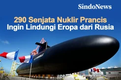 290 Senjata Nuklir Prancis Ingin Lindungi Eropa dari Rusia