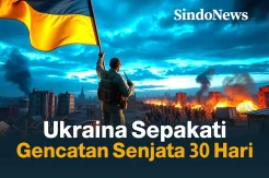 Akhirnya, Ukraina Sepakati Gencatan Senjata 30 Hari dengan Rusia