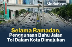 Selama Ramadan, Penggunaan Bahu Jalan Tol Dalam Kota Dimajukan