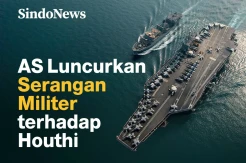 AS Luncurkan Serangan Militer Dahsyat terhadap Houthi