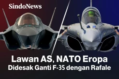 Lawan AS, Desak Eropa Ganti Jet Tempur Siluman F-35 dengan Rafale