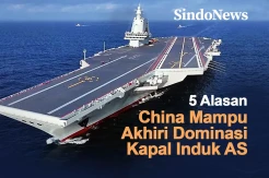 5 Alasan China Mampu Akhiri Dominasi Kapal Induk Amerika Serikat