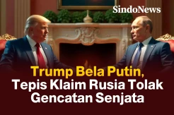 Trump Bela Putin, Tepis Klaim Rusia Tolak Gencatan Senjata