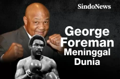 Petinju Legendaris George Foreman Meninggal Dunia di Usia 76 Tahun