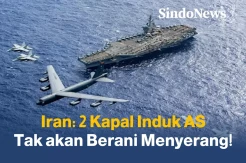 Iran: 2 Kapal Induk Nuklir AS Tak akan Berani Menyerang!