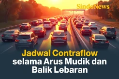 Jadwal Contraflow Arus Mudik dan Balik Lebaran di Tol Jakarta-Cikampek