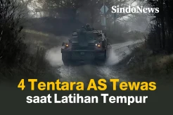 4 Tentara AS Tewas saat Latihan Tempur di Dekat Sekutu Rusia