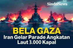Iran Gelar Parade Angkatan Laut 3.000 Kapal untuk Bela Gaza