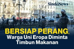 Bersiap Perang, 450 Juta Warga Uni Eropa Diminta Timbun Makanan