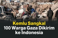 Kabar 100 Warga Gaza Dikirim ke Indonesia Disangkal Kemlu